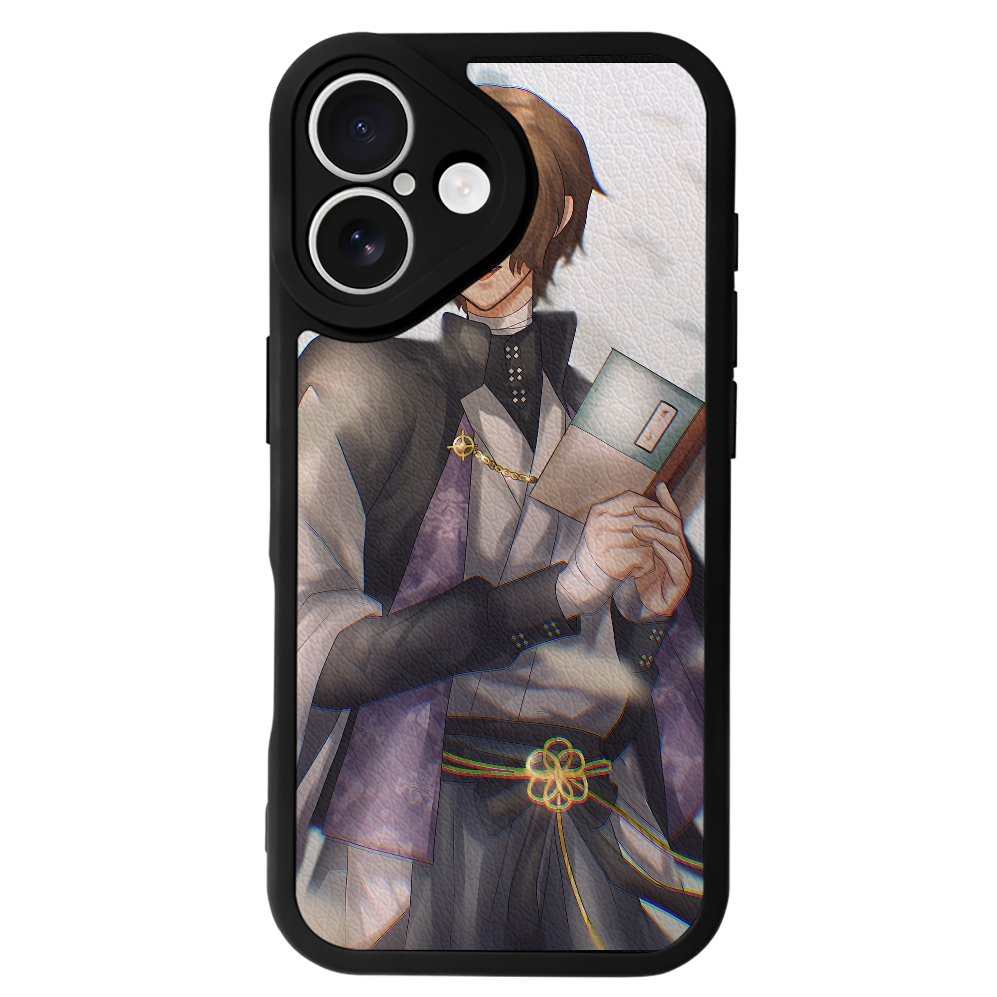 （画像用） 文豪ストレイドッグス Bungo Stray Dogs 【iPhone 16シリーズ対応】シリコンスマホケース（レザー調） 材質：シリコン